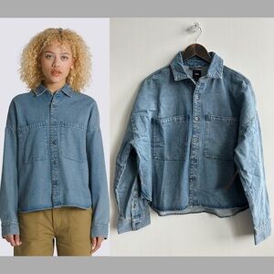 L NEW Vans Antica Boxy Denim